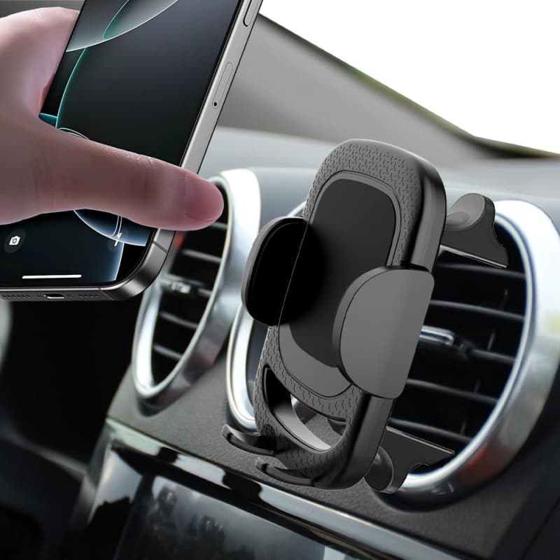 YIEDDE Support Telephone Voiture pour Trous de Ventilation Ronds Support de Voiture Mercedes Benz Protection Contre Le Support d