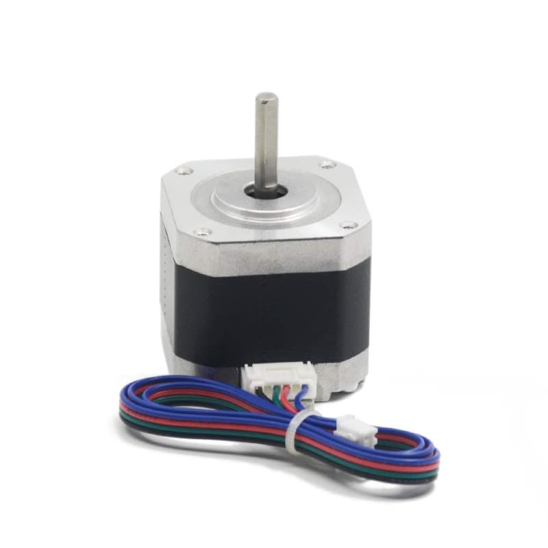 Iverntech Nema 17 Moteur pas à pas bipolaire 42 x 40 mm Corps 1,5 A 400 mN.m 2 phases 4 fils 1,8 ° pour imprimante 3D ou machine
