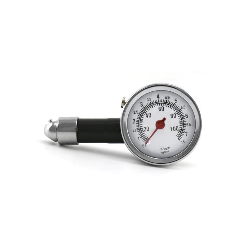 QWORK Manometre pour Pneus, Numérique Manomètre Pneu, 0-100 Psi, Pour Voiture, Vélo et Moto