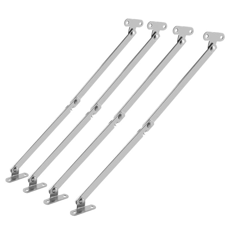QWORK® 4 Pcs Charnière Pliante Charnière Charniere Meuble pour Table Pliante Murale, Porte Placard, Piano