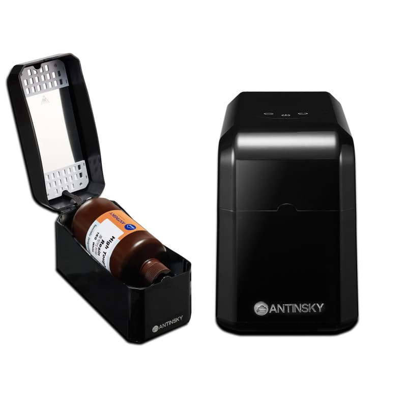 ANTINSKY HeatMixer-HM100 Mélangeur et chauffage de résine pour imprimante 3D, Préchauffage sans chauffage à 40 et 50°C pour amél