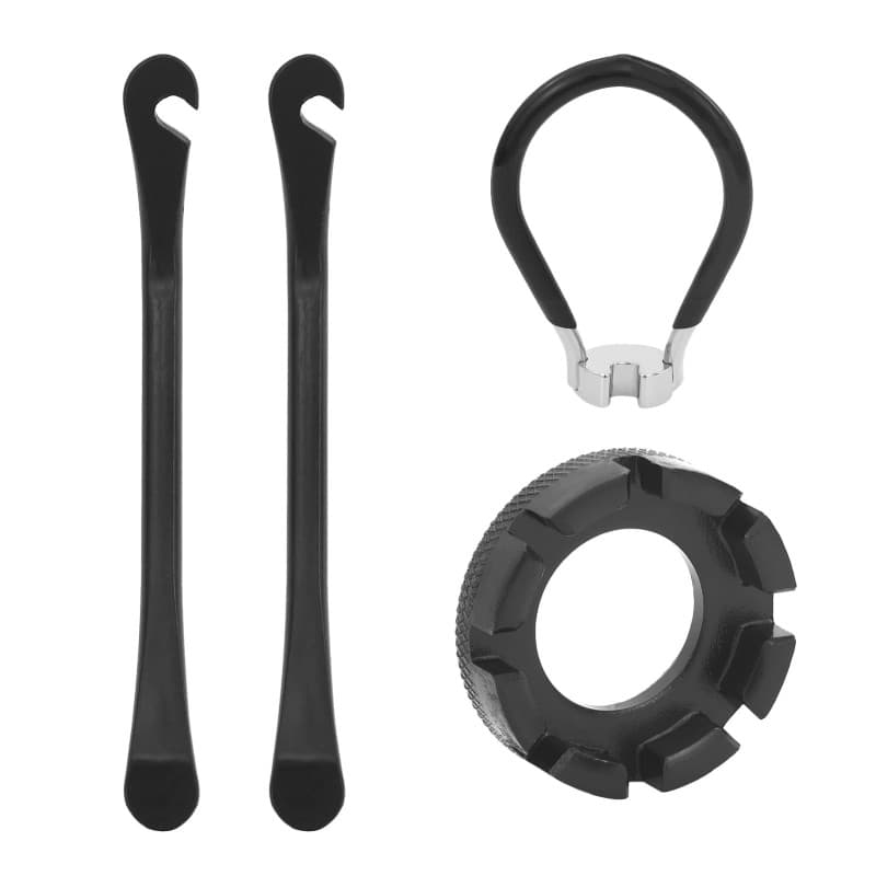 JRSHIRLEYLTD Clé à rayons pour vélo en acier, tendeur de rayon, 6 tailles, calibre 10-15, outil pour vélo, vélo