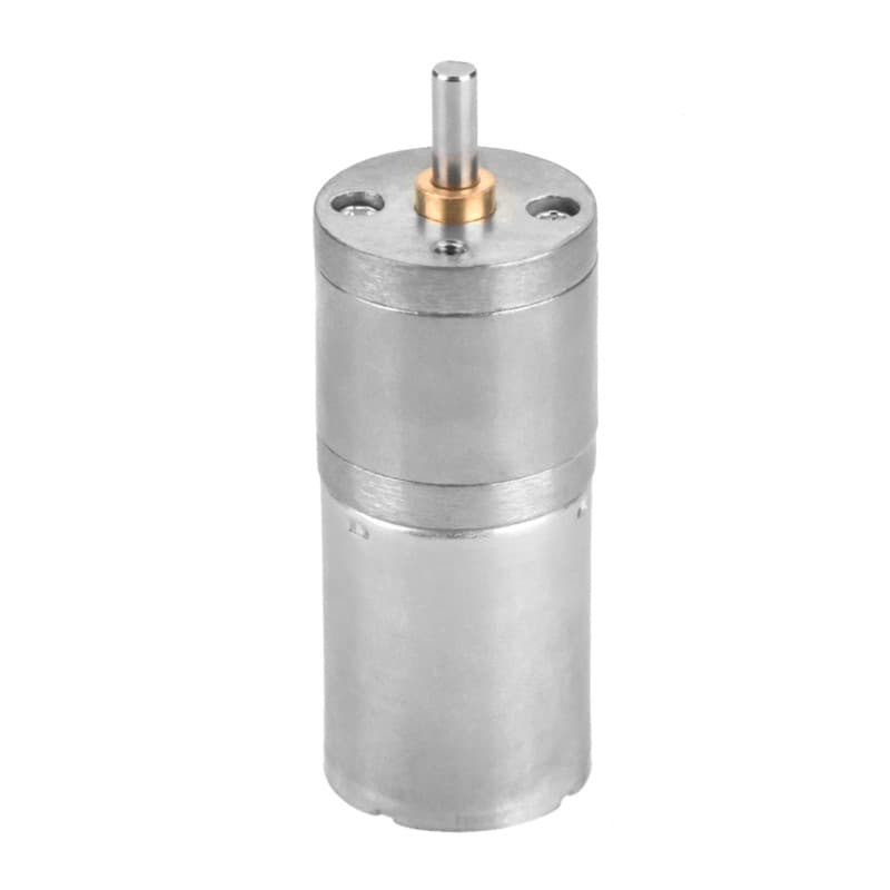 Moteur à Engrenages Dc 12v, Moteur à Engrenages électrique à Couple élevé Avec Réducteur De Vitesse Micro 25ga-370 Arbre Central
