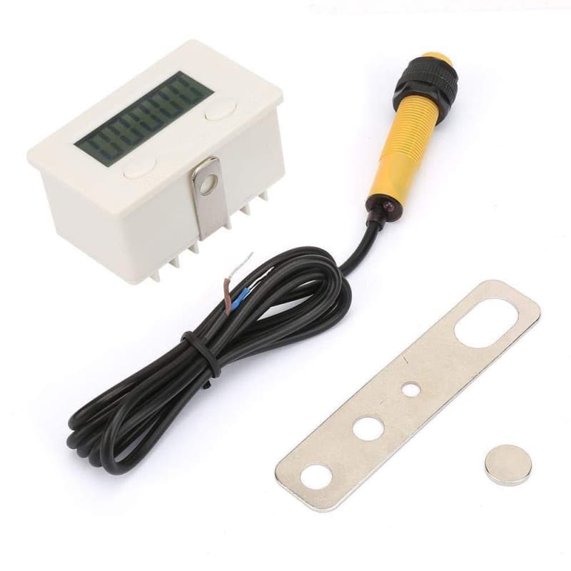 Broco Compteur électronique, LCD électronique numérique Counter Punch détecteur de proximité à induction magnétique