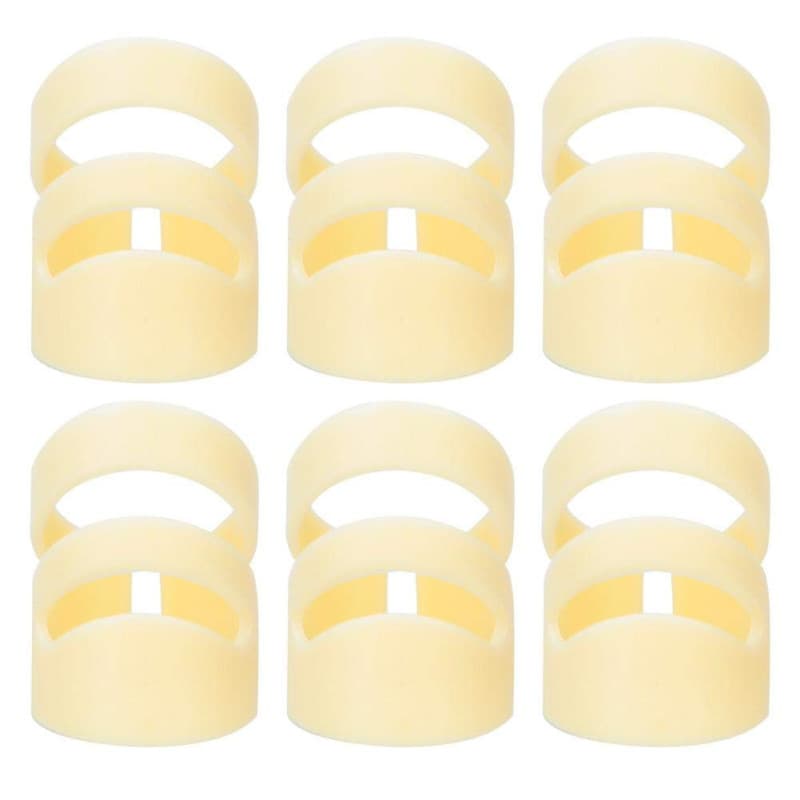 MAGT Médiators pour Guitare, Mediator Guitare, Médiator de Doigt de Guitare, Mediator Guitare Doigt, 6 pièces Bricolage Doigt ch