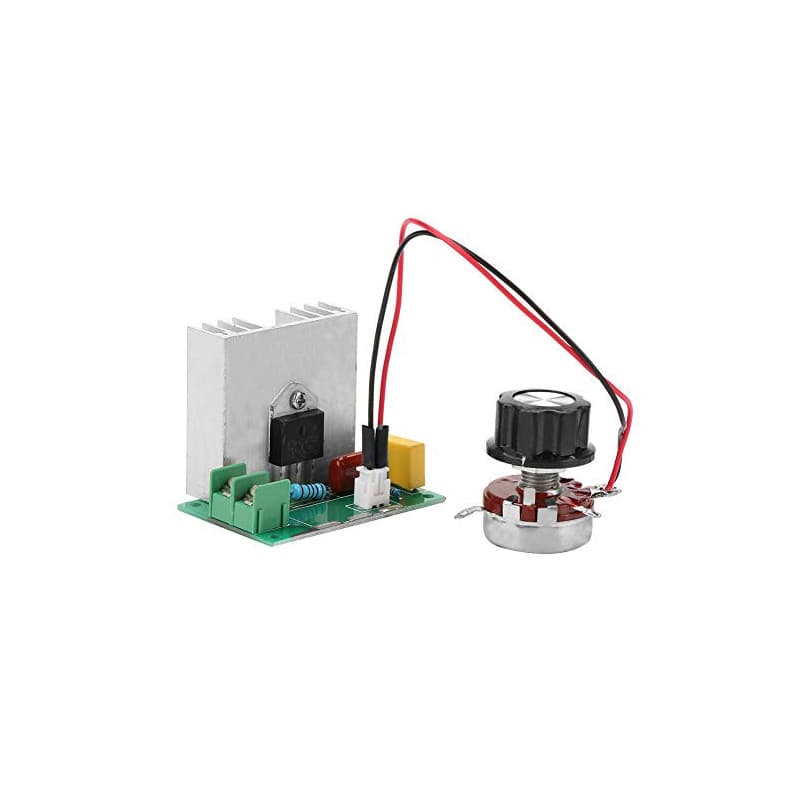 Contrôleur de Vitesse de Moteur à Courant Alternatif AC 0-220V 4000W 40A régulateur de Tension LED gradateurs composant électron