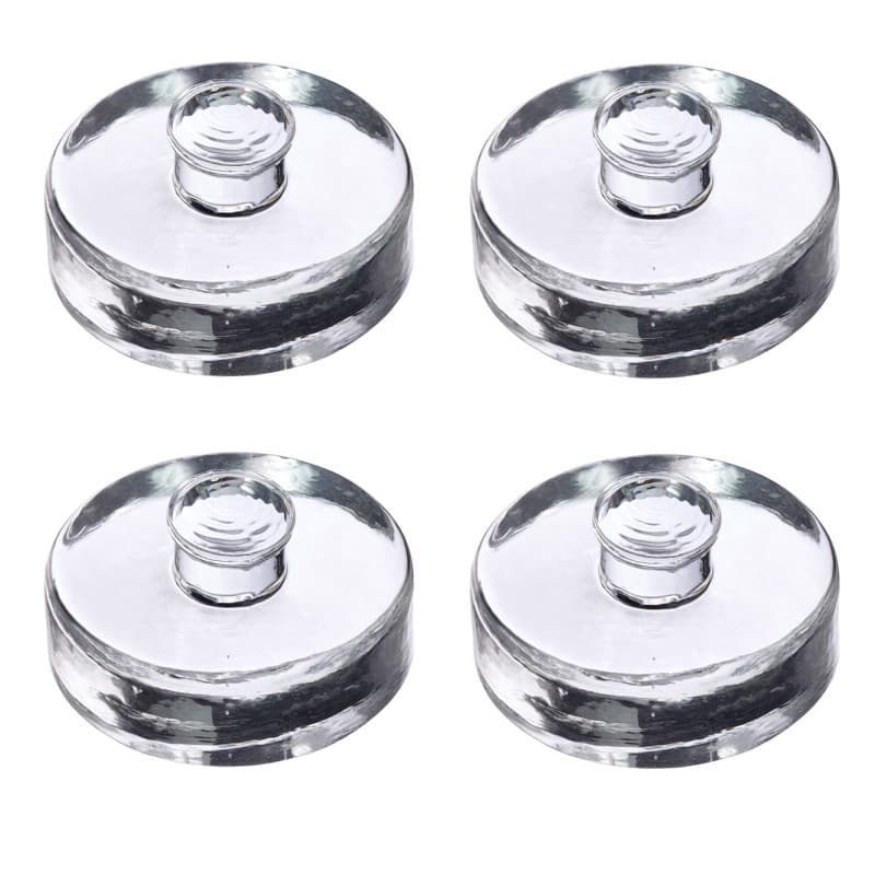 Westmark Lot de 4 poids de fermentation - Kit de fermentation composé de 4 poids pour fermentation - Poids en verre en deux tail