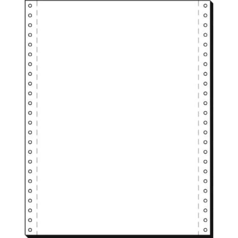 SIGEL 12249 Papier en continu 12" x 240 mm (A4 portrait), 60 g, 2000 feuilles LP, 1 pli, papier pour imprimante
