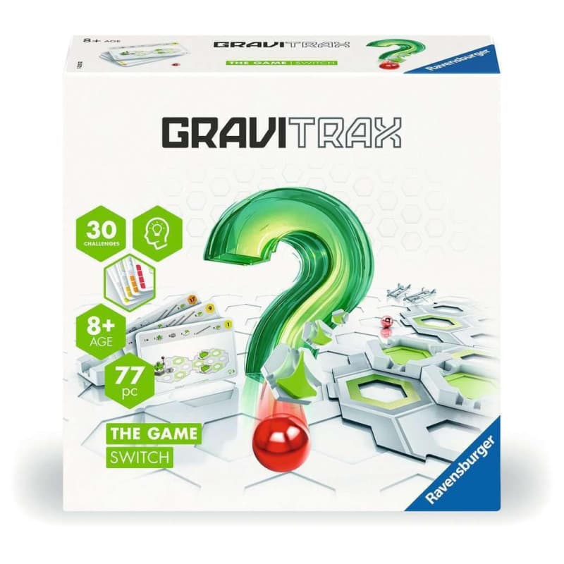 Ravensburger 25572 GraviTrax The Game Switch Jeu de logique pour Les Fans de Piste à Billes, Jouet de Construction pour Enfants