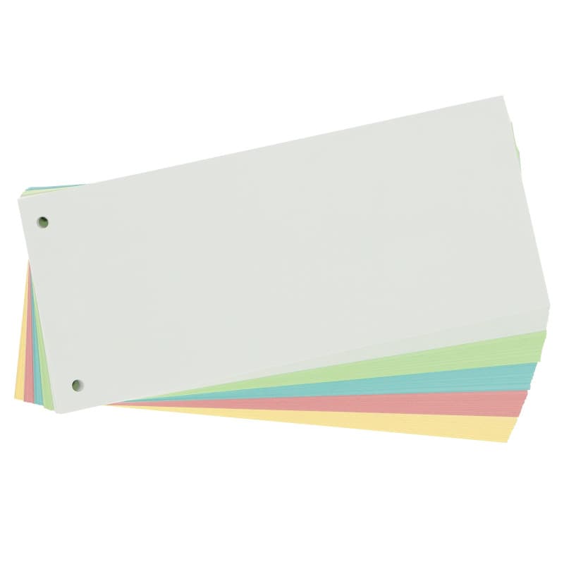 Limit Lot de 100 intercalaires perforés en carton 180 g/m² 5 couleurs