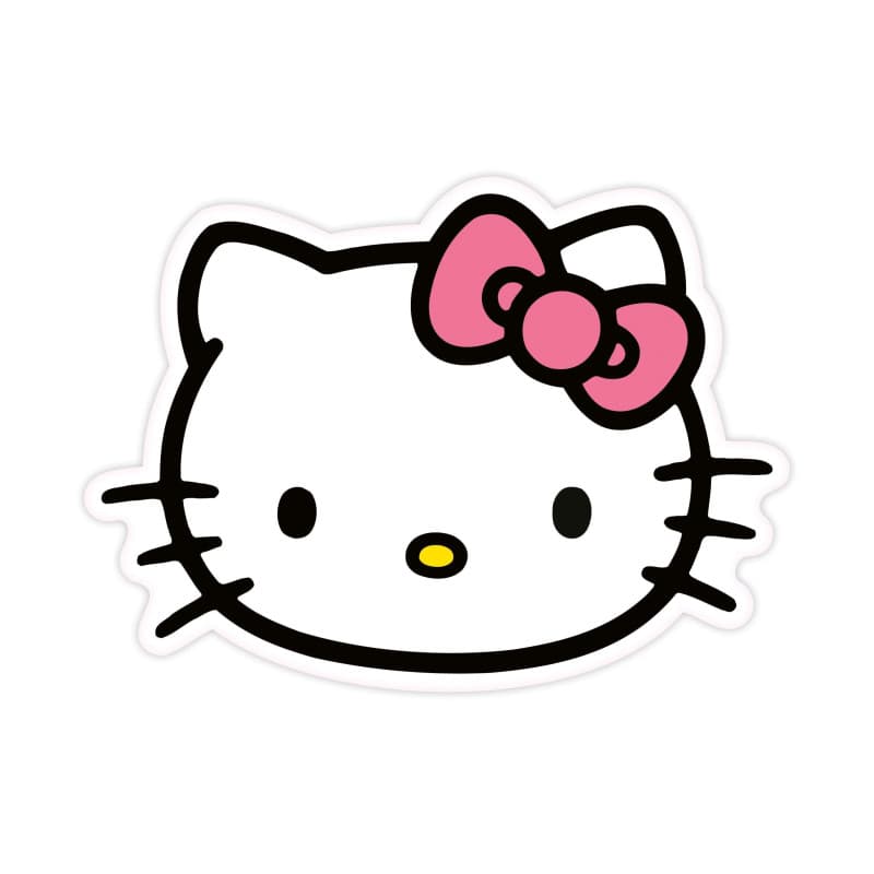 Herding Coussin Contour Hello Kitty, 26 x 36 cm, 100% Polyester, Coussin de Forme