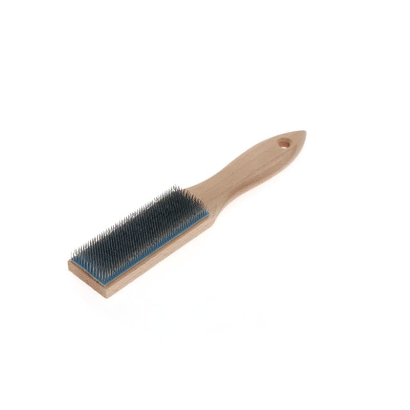 GEDORE Brosse lime, Pour limes et râpes, Fils de 10 mm, Avec manche en bois, Brosse métallique, Longueur 250 mm, 645