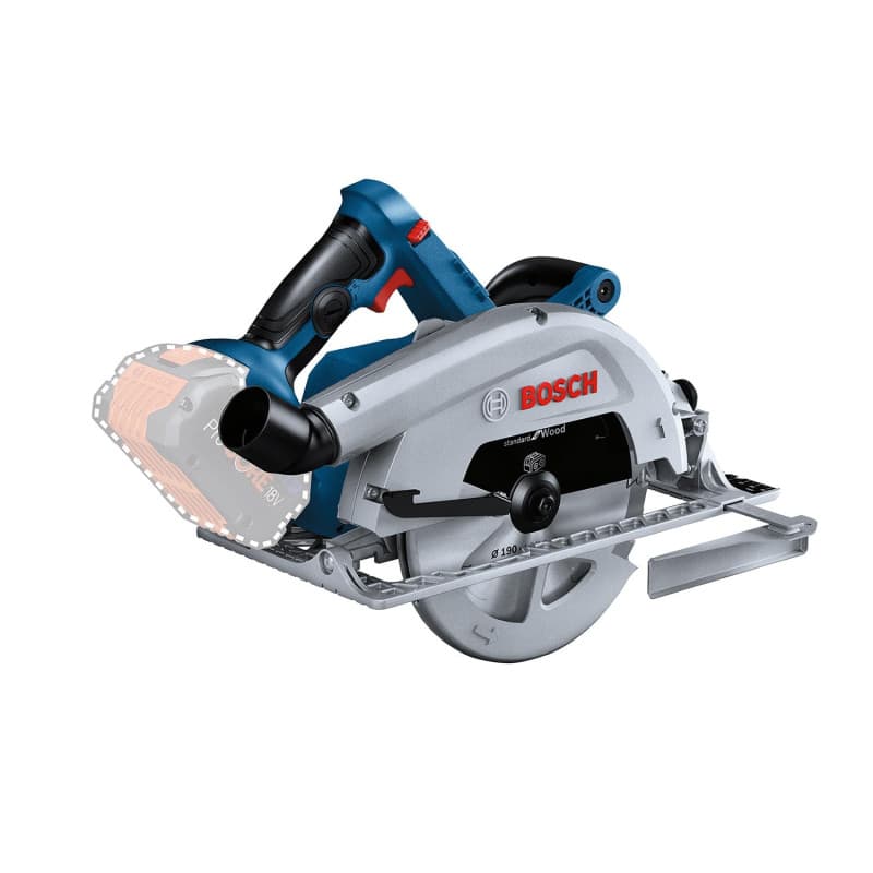 Bosch Professional 18V System scie circulaire sans-fil GKS 18V-68 (incl 1 butée parallèle)