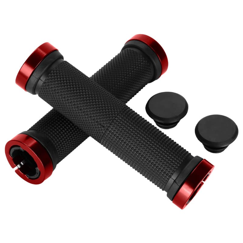 Welsberg 1 Paire de poignées de Guidon BMX pour vélos de Montagne et de Ville, poignées antidérapantes verrouillables pour bicyc