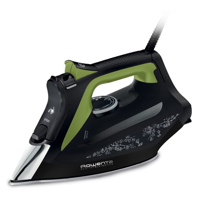 Rowenta Fer vapeur DW6330D1 Eco Intelligence, distribution optimale de la vapeur, puissance 2500 W, temps de préchauffage rapide