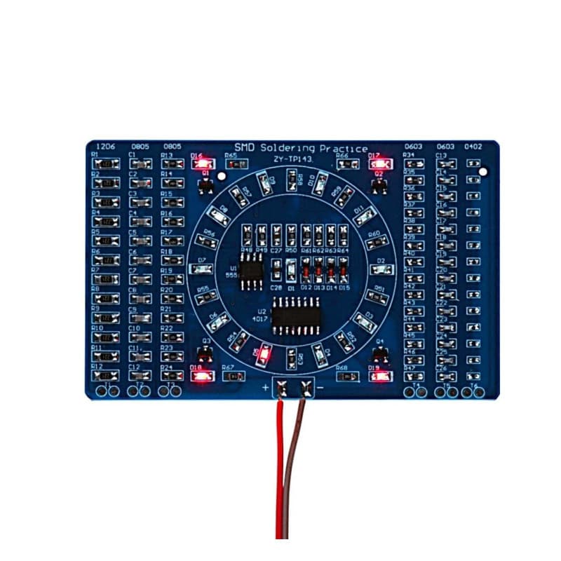 AZDelivery NE555 SMD Kit de soudure électronique avec module LED pour apprendre à souder, kit de soudure électronique pour exerc