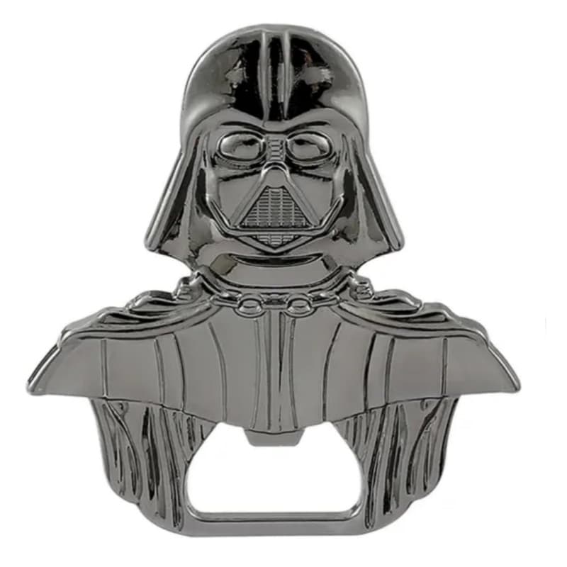Darth Vader Décapsuleur noir brillant, finition solide 55 mm x 60 mm, pour le bar à la maison et les déplacements, cadeau amusan