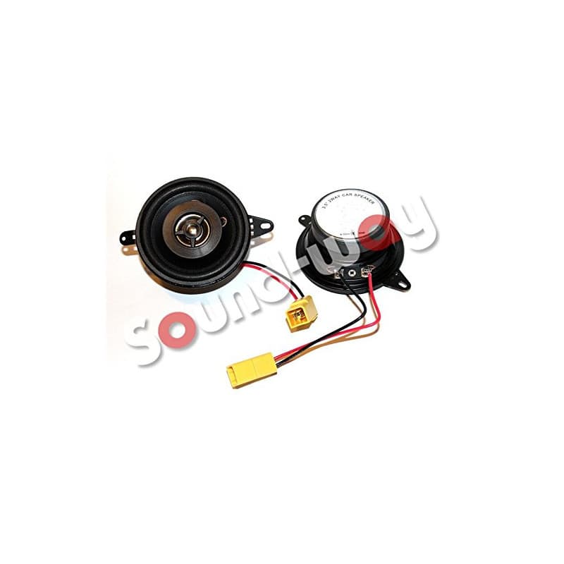 Sound-way Haut-Parleur Enceintes Autoradio 8,7 cm Compatible avec Fiat Punto 1