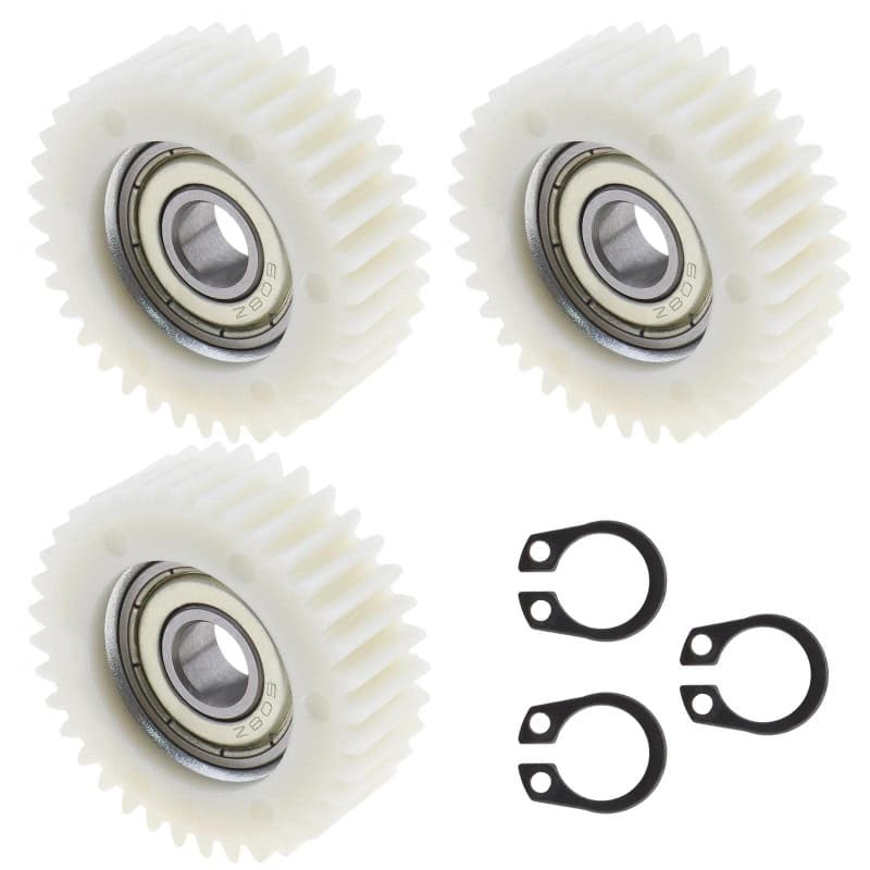 3pcs Engrenages Planétaires de Moteur de Moyeu de Roue de Vélo Électrique à 36 Dents avec Roulement Compatible avec Bafang Moteu