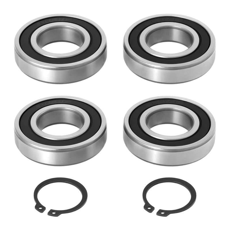 EMSea Lot de 2 Roulements à Tambour 35 X 72 X 17 Mm avec Bagues de Retenue Compatible avec LESCHA VM 140S SM 145S VM 160S Compat