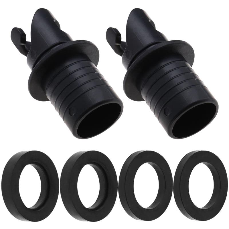 VGOL 2 Set Connecteur de Valve d'air de Kayak Connecteur de Tuyau Pompe de Kayak Adaptateur de Valve d'air Remplacement pour Bat