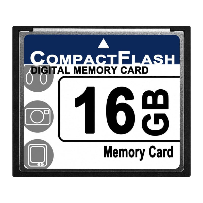 Gokelomg Professional Carte mémoire flash compacte 16 Go (Whiteandblue)