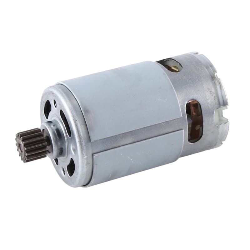 Giyofom Moteur RS550 Moteur à Engrenages 15 Dents 21V 29800RPM Moteur de Scie éLectrique pour Mini Scie Alternative