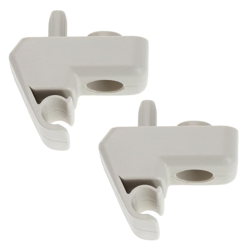 eMagTech 2pcs Clip de Pare-Soleil Automatique Compatible avec Ka Remplace 1570627 Support de Crochet Retenue de Pare-Soleil Supp