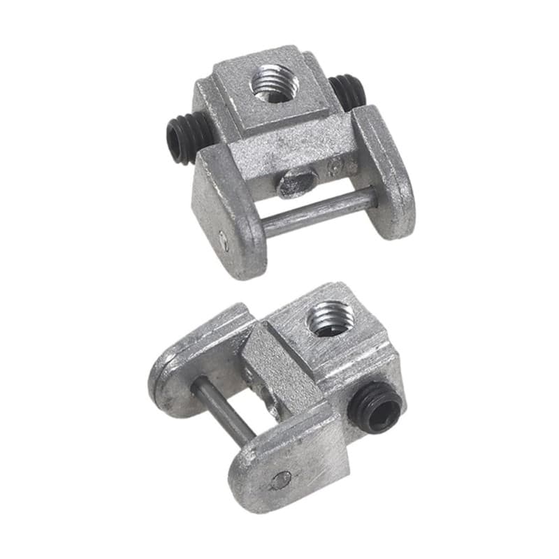 Comphic 2 Pièces Supports de Lames de Scie à Chantourner Kits de Conversion Adaptateur Sans Broche Supports de Lame Supérieur/In