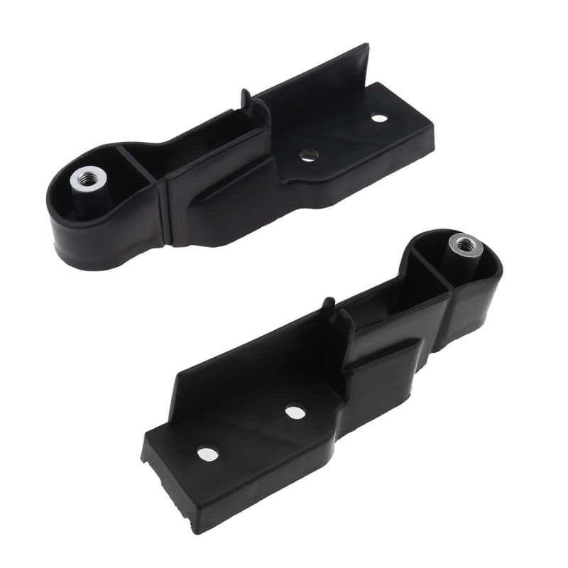 ECSiNG 1 paire de supports de fixation pour grille de pare-chocs avant, clip de fixation gauche et droite, compatible avec A6 4F