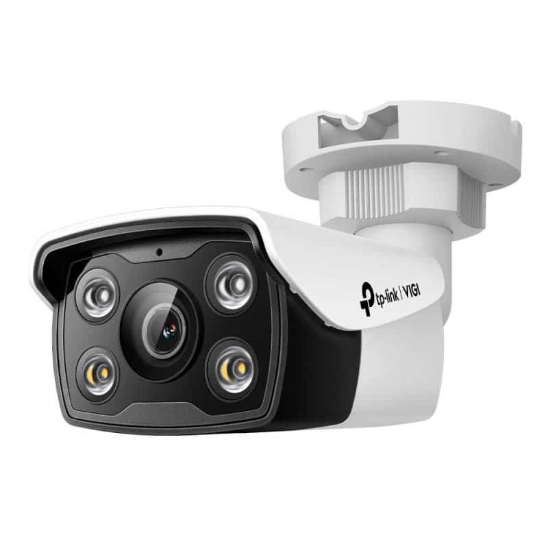 TP-Link VIGI Caméra de sécurité extérieure intelligente réseau Bullet 5 MP en couleur, détection AI, H.265+, WDR 120 dB, IP67, a
