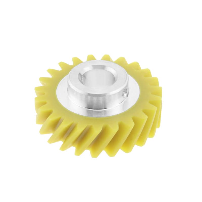 LT Easiyl W10112253 Engrenage à Vis sans Fin de Rechange Jaune Compatible avec KitchenAid 5KSM150 5KSM45 5KSM90 5KSM125 5KSM175