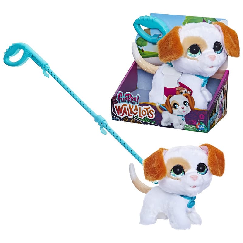 furReal Walkalots Grands Marcheurs, Chiot à Promener avec Sons et réactions, Jouet interactif pour Filles et garçons