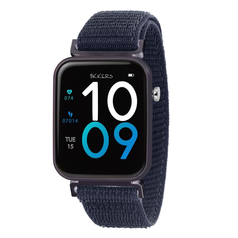 Tikkers Kids Series 13 Montre Intelligente avec Moniteur de Fitness, réveil, Appareil Photo, Connexion GPS, Moniteur de fréquenc