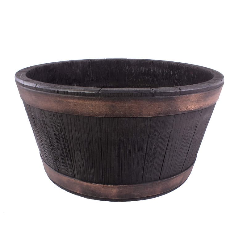 Strata Baril en Plastique Sankey de GN653 49 centimètres, Couleur chêne Naturel