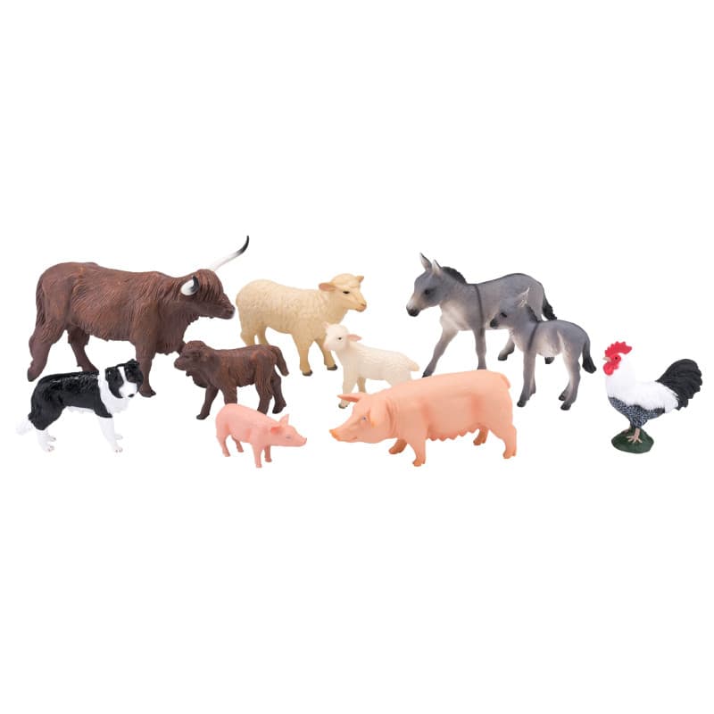Mojo Farmland Boerderijdieren Start Speelset, 10dlg. - 380030
