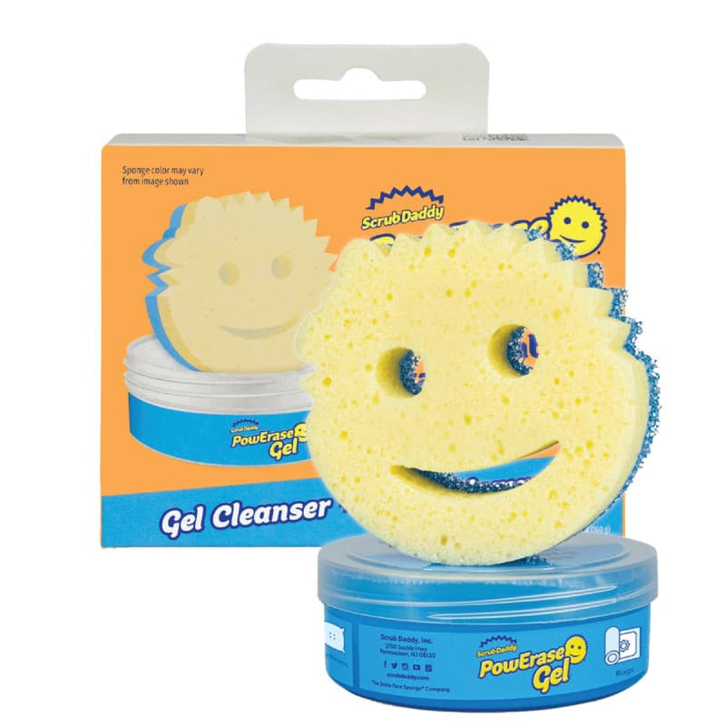 Scrub Daddy CIF PowErase Gel Detachant Textile - Détachant Linge Puissant Toutes Taches - Nettoyant Moquette Voiture, Tissu, Tap