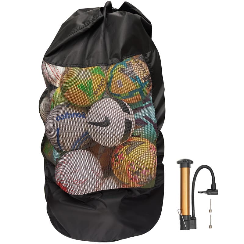 BRAMBLE Grand Sac de Ballon en Filet (110cm) - Oxford 420D Résistant, Étanche & Respirant - Sac de Transport & de Rangement pour