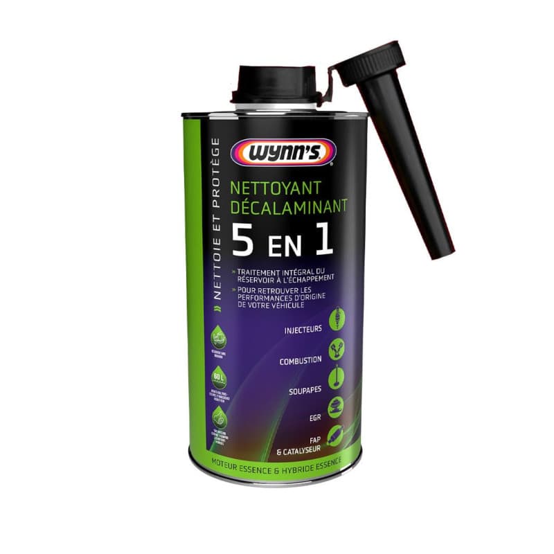 Wynn's Nettoyant Décalaminant Essence - Nettoyage Complet Injecteurs, Soupapes et Chambre de Combustion - Réduction des Émission