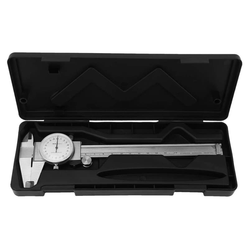 Pied à Coulisse à Cadran, Pied à Coulisse à Haute dureté antirouille 0-150mm, pour Instrument de Mesure Outils de Bricolage maté