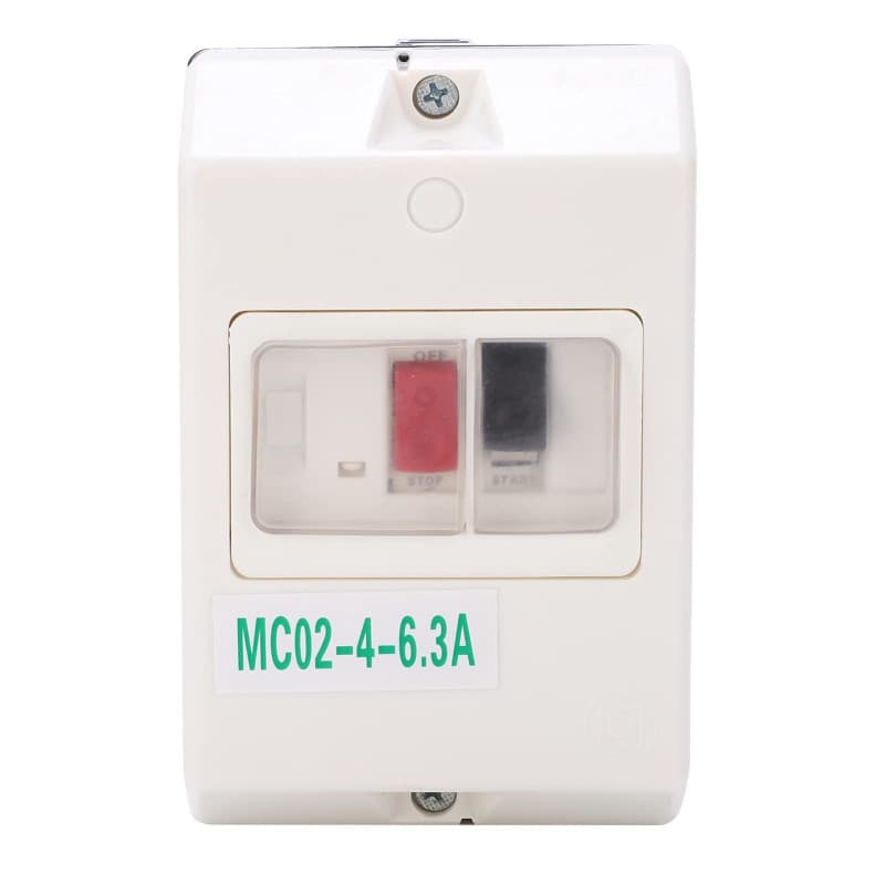 Commutateur de Protection de Moteur 220V 380V, Composants électroniques de Disjoncteur étanche, Principalement Utilisé pour la P
