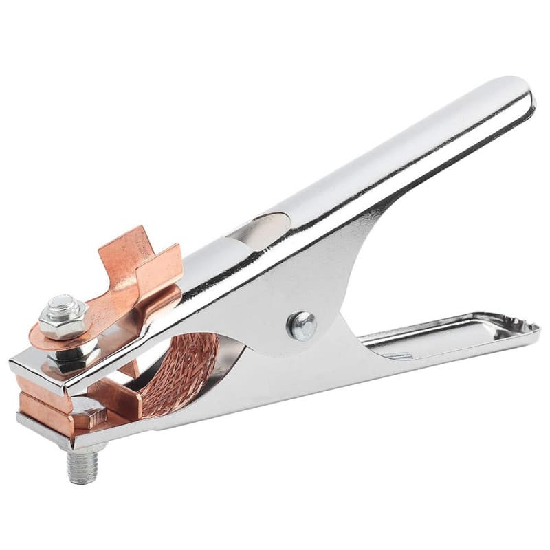 Pince de Masse Soudure, 300A Laiton Support D'électrode de Soudage Pince de Câble de Terre Pince à Mâchoire Pince Robuste pour M