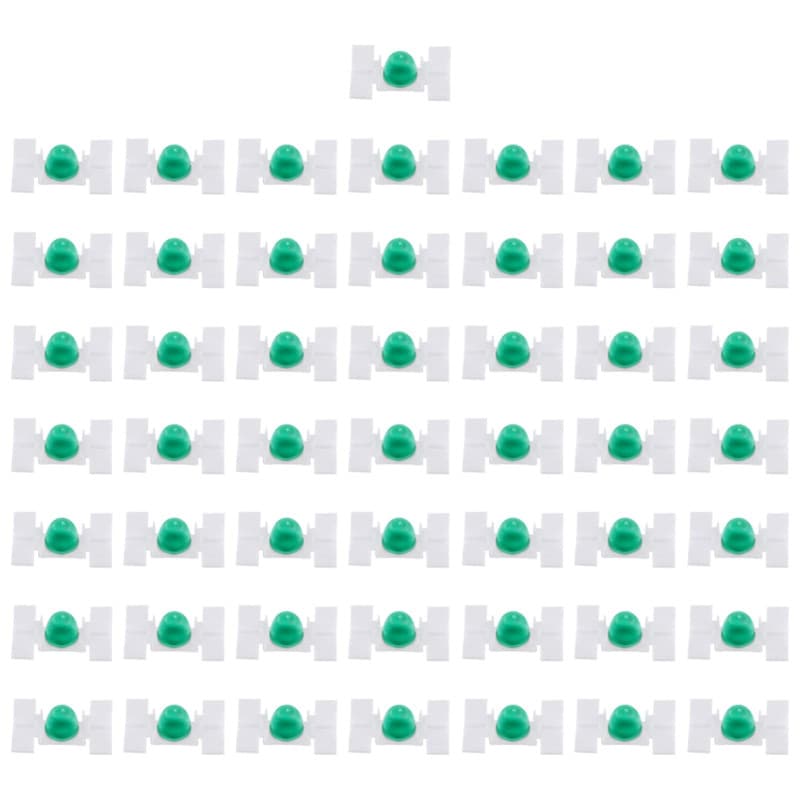 50 pièces en plastique blanc porte de voiture moulure de garniture Clips attaches attaches pour 3 série E36 E46 Auto accessoires