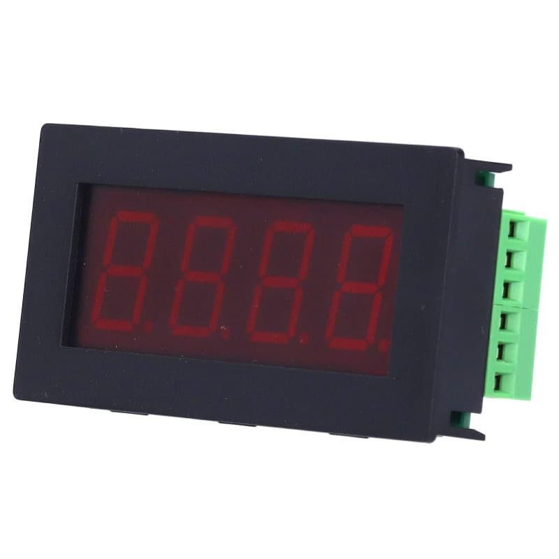 Hyuduo Affichage LED à 7 Segments, Module D'affichage MODBUS-RTU, Affichage Numérique 4 avec Port Série pour Communication PLC (