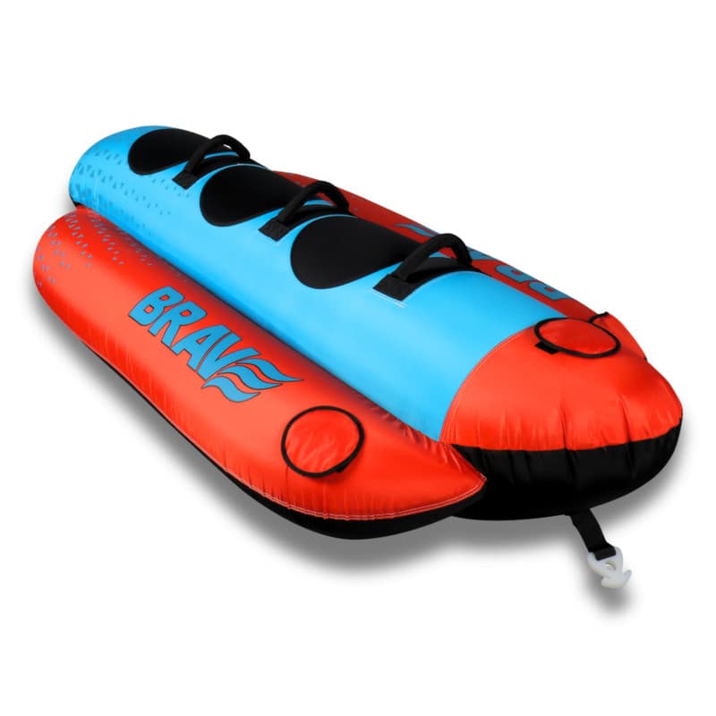 BRAVE SPORTS Flotteur gonflable banane pour sports nautiques - Tubes remorquables, remorques gonflables, gonflables remorquables