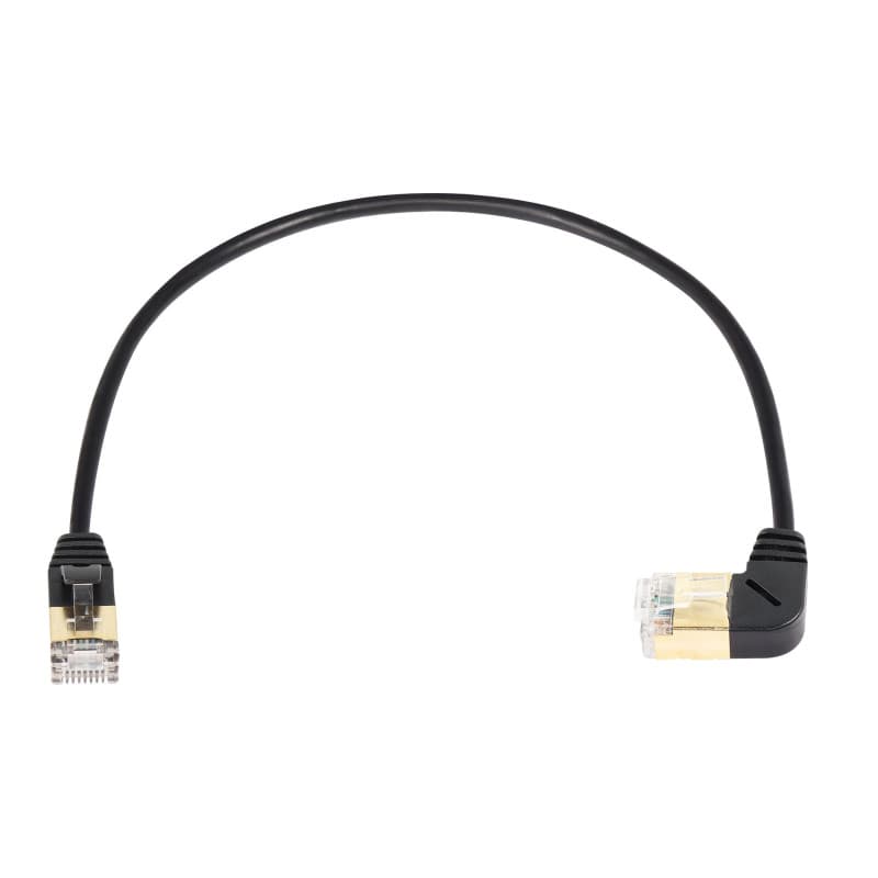 SinLoon Câble Ethernet RJ45 Cat8, mâle vers mâle, câble réseau Cat8 haut débit, 40 Gbit/s, 2000 MHz, cordon de raccordement SFTP