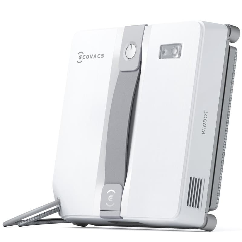 ECOVACS WINBOT Mini - Robot de Nettoyage de vitres - Design Compact - Double Buses avec pulvérisation ultrasonique
