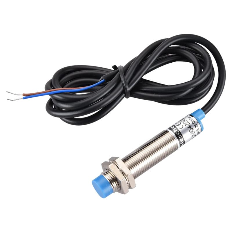 Heschen M12 Détecteur de proximité inductif, Type non blindé, LJ12A3-4-Z/DX, Détecteur 4mm, 10-30VDC 200mA, Normalement fermé (N