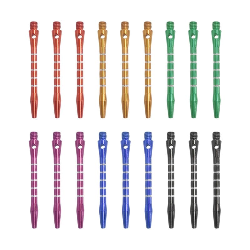 YSJCHEBS 18 Bâtons De Fléchettes, Bâtons De Fléchettes en Métal, Bâtons De Fléchettes Durables, Bâtons De Fléchettes Colorés, Ac