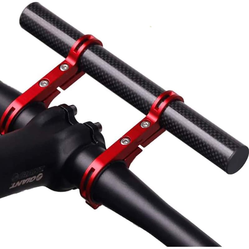 Guidon de Vélo Extenseur - Extension de Guidon de vélo - pour Lampes De Vélo, Compteur De Vitesse, Appareils Photo Sportifs Ou S